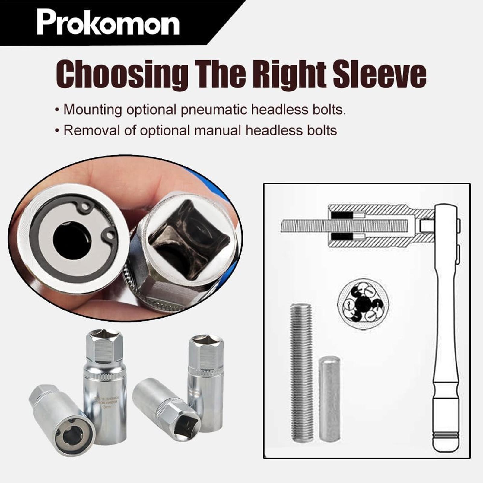 Socket Set - Набор экстракторов из 4 предметов, 1/4