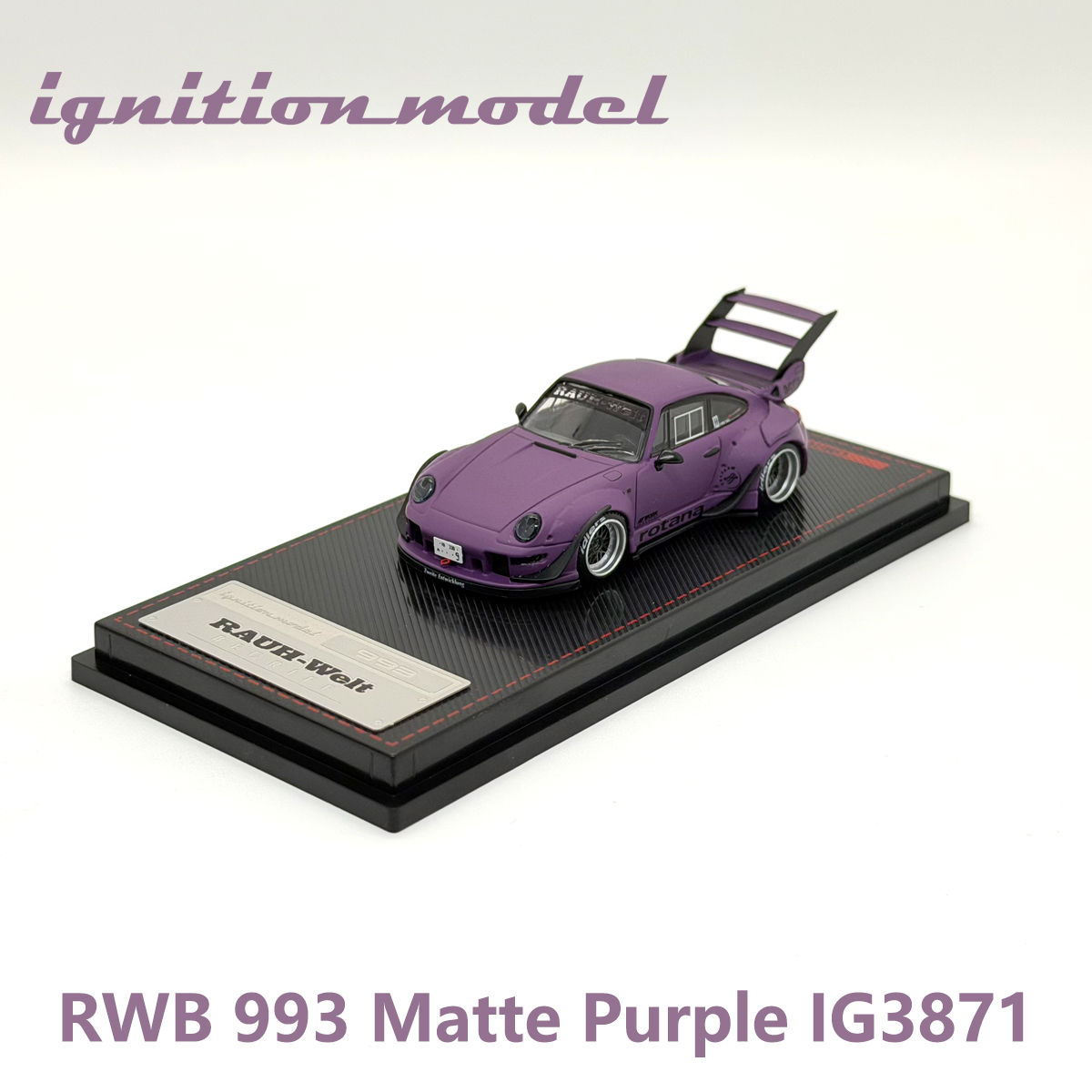 Spark Plug - Модель автомобиля Ignition Model 1:64 Porsche