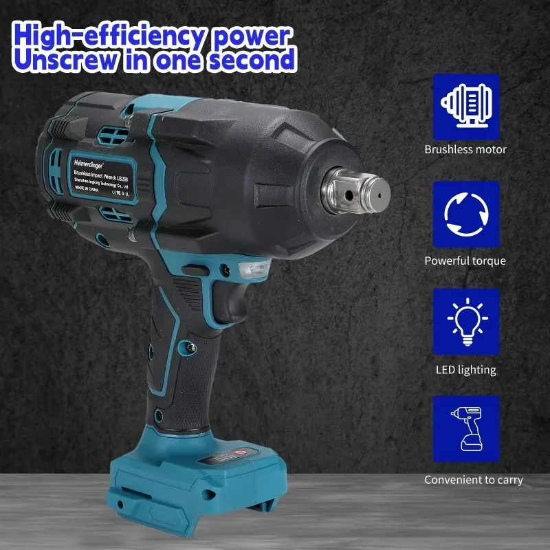 Аккумуляторный бесщеточный уда – обзор и цена Torque Wrench