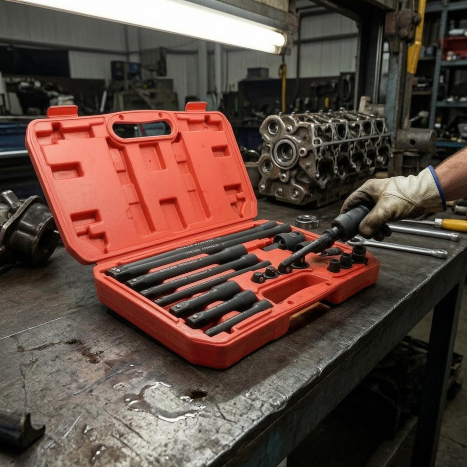 Набор ударных гайковертов, 18  – обзор и цена Automotive Tools